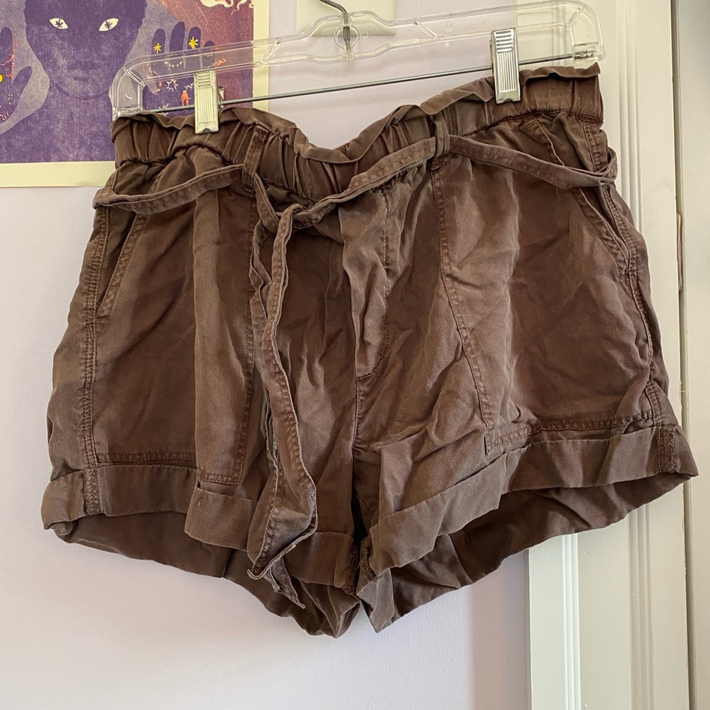 Purple aerie shorts